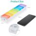 Shop Fullicon Weekly Pill Organizer - 7 Day Spill Proof Large Pill Box | Travel Medicine Organizer for Vitamins & Supplements (Rainbow Clear) - Fast International Shipping - Buy Online on GoSupps.com