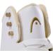 Shop Head Figure Skating Ice Skates for Women - Amber Design Stainless Steel Skids Snowflake Pattern - Ideal for Beginners - Size 39 White - Buy Online on GoSupps.com