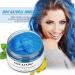 MOFAJANG Blue Hair Coloring Wax | Temporary Natural Hairstyle Color Pomade | Washable Hair Dye Styling Wax Mud - Buy Online on GoSupps.com