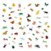 Bug Temporary Tattoos - 24 Sheets | Birthday Decorations & Party Favors with Insect Bees & Beetles Designs - Buy Online on GoSupps.com