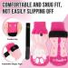 AUTOWT Anti Slip Dog Socks 3 Pairs - Indoor Hardwood Floor Dog Paw Protector Prevents Wear and Tear Pet Dog Adjustable Anti-Shedding Dog Socks for Small Medium Large Dogs(M 3 Pairs - Fuchsia) Medium 3 Pairs - Fuchsia - Buy Online on GoSupps.com