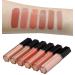 Rechoo Matte Liquid Lipstick Set  6 Pcs Superstay Mate Ink Waterproof Lip Gloss Beauty Lips Makeup Set (NUDE MATTE INK) A-NUDE MATTE INK - Buy Online on GoSupps.com
