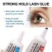 Clear Eyelash Extension Kit with Fast Drying Glue - Waterproof & Strong Hold - Includes Tweezer, Brush, and Glue Ring - 7g - Buy Online on GoSupps.com