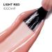 MEGIOR Jelly Red Gel Nail Polish 15ML Light Red Gel Polish 1PC Nail Polish Gel Soak Off UV Gel Polish Translucent Color Neutral Gel Polish for Nail Art Manicure DIY at Home - Buy Online on GoSupps.com