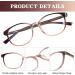 Yukang Blue Light Filter Glasses for Women - Ultra-Light TR90 Computer & Gaming Goggles in Brown/Wine Red - Protect Your Eyes Today! - Buy Online on GoSupps.com