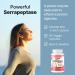 Nutridom Serrapeptase 120 000 SU Enteric Coated Capsules Non-GMO Free of Gluten Soy & Dairy Made in Canada (60 Count) - Buy Online on GoSupps.com