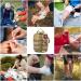MineUp 46-Piece First Aid Kit - Comprehensive Outdoor Trauma Set for Camping Hiking Hunting & Home | Military-Grade Medical Bag in Yellow - Buy Online on GoSupps.com