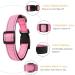 Heele Reflective Dog Collar | Soft Neoprene Padded Nylon for Small to Large Dogs | Adjustable 40-66 cm | Pink - Buy Online on GoSupps.com