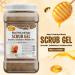 SPA REDI Exfoliating Scrub Pumice Gel - Milk & Honey 128 Oz | Manicure & Pedicure | Body Exfoliator with Hyaluronic Acid & Amino Acids - 1 Gallon - Buy Online on GoSupps.com