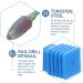 Mikinona Nail Art Tools Cuticle Pusher Tool Manicure Tools Manicure Drill Bits Women Manicure Supplies Manicure Art Drill Bits Plastic Nail Women's Accessories Nail Bits 5.4x1.2cm Colorful - Buy Online on GoSupps.com