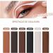  Nevalerra Waterproof Eyeliner Pencil | Water-Resistant Eye Balm 6 Colors Smudge-Proof Eyeliner Pencils - For Women Young Men Halloween Dating Stage Performances Parties - Buy Online on GoSupps.com