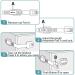 Child Safety Cupboard & Drawer Locks - Lookka 3M Adhesive Adjustable Strap 12 Pack - Childproof Kitchen Security - Buy Online on GoSupps.com
