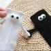 TOCOLA Funny Magnetic Suction Couple Socks - Unisex 3D Doll Holding Hands Design (Black) - Set of 2 - Buy Online on GoSupps.com