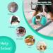 RUMGR Interactive Dog Toy Treat Dispenser for Small Medium Dogs - Slow Feeder & Self-Moving Puzzle Toy in Lake Blue - Perfect for Boredom and Stimulation - Buy Online on GoSupps.com