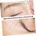 Didiseaon String Positioning Makeup Eyebrow Women Tool Line A Draw Ruler Pre- M Eye Drawing Ink Brow 6.5x2.6cm Brown - Buy Online on GoSupps.com
