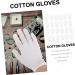 Beavorty 12 Pairs Washable Cotton Gloves Cotton Gloves Cotton Jewelry Gloves Jewelry Cotton Gloves Watch Jewelry Gloves Cotton Gloves for Dry Hands Glove Liners Work Heavy White Coin 21x11x7cm - Buy Online on GoSupps.com