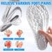 4D Cloud Technology Insoles - Ultra Comfort Sports Insoles with Acupoint Massage for Foot & Joint Support (Size 10-11 Black) - International Shipping Available - Buy Online on GoSupps.com