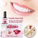 DIY Tooth Gems Kit - 60 PCS Shiny Crystals for Teeth Decoration | Fashionable Tooth Gem Set for Sparkling Smiles - Buy Online on GoSupps.com
