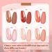 Skymore UV Nail Polish Gel Nail Polish UV Varnishes for Nails 8 ml Gel Nail Polish for UV Lamp 6 Colours UV Gel Nail Polish Nude Pink Gel Polish Gel Polish Ideal Nail Polish Gift for Women - Buy Online on GoSupps.com