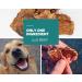 PawGang - Beef Jerky 200g - 100% Natural EU Sourced Treats for Dogs Puppies Young Adult Old Small and Large Dog - Tasty Air Dried Chews Snacks - Healthy Hypoallergenic - Low Fat Grain Free - BARF Raw - Buy Online on GoSupps.com