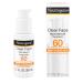 Neutrogena Clear Face Serum Sunscreen with Green Tea Broad Spectrum SPF 60 Non-Comedogenic Face Sunscreen for Lightweight UVA/UVB Protection Oxybenzone- & Fragrance-Free 1.7 fl. oz
