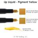 TKB Lip Liquid Color - DIY Pigmented Lip Gloss & Lipstick Colorant Made in USA (1oz Yellow - Buy Online on GoSupps.com