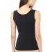 Cottonil Black Sleeveless Wide Round Neck Top for Women XL - Buy Online on GoSupps.com