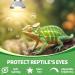 TobeBright Reptile Heat Lamp Bulb 80W Dimmable UV Bulb E27 Warm White Light Basking Spot Bulb UVA UVB Bulb Heat Bulb for Reptiles Habitats Puppy Terrarium and Vivarium-1Pack - Buy Online on GoSupps.com