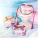 Candy Box Creative Romantic Marbled Candy Box Wedding Supplies And Pink Party Supplies Baby Shower Paper Sweet Chocolate (25/50/100 Pcs) (Color : Purple Ribbon Size : 100pcs) 1 count (Pack of 1) Purple Ribbon - Buy Online on GoSupps.com