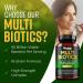 High Strength Vegan Probiotic Complex - 50 Billion CFU with 16 Strains for Women and Men | IBS Relief and Gut Health Supplements - Made in UK - Buy Online on GoSupps.com