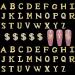 52pcs Gold Letters Nail Stud Alloy Rhinestone + 5pcs 3D Dollar Sign Money Nail Art 3D Capital Letters Nail Studs Alphabet Nail Charms Art for Acrylic Nails Bling Jewels Making Crafts DIY Manicure B-Golden 57pcs
