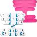 M7 Sport Kinesiology Ankle Tape - Ankle Sprain Relief, Compression Support, Plantar Fasciitis Waterproof - Pink 4-Pack - Buy Online on GoSupps.com