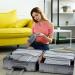 DIMJ Packing Cubes - 6 Pack Travel Storage Organizer for Suitcase with Shoe & Laundry Bag - Lightweight Grey - Buy Online on GoSupps.com