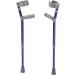 Drive Pediatric Forearm Crutches - Wizard Purple, Medium (Pack of 2) - Buy Online on GoSupps.com