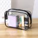5 Transparent Cosmetic Pockets | Portable PVC Makeup Bag with Zipper | Travel Organizer & Bathroom Essential (18 cm x 12 cm) - Buy Online on GoSupps.com