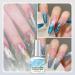  Whnbuij Aqueous gradation gel liquid paint 10 ml bottle. Smooth application even layering layering of transparent coats color control fluorescent design three-dimensional effect. - Buy Online on GoSupps.com