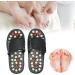 Topincn Foot Massager Slippers - Acupressure Reflex Zone Massage Sandals for Stress Relief | Perfect Gift Size 42-43 - Buy Online on GoSupps.com