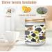 Vanilla Scented Candles - Aromatherapy Jar Candles 7 oz | Long Lasting Gift Set for Women - Black & White Cow Print with Sunflowers - Buy Online on GoSupps.com