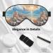 Cute Seagulls Unisex Blackout Sleep Eye Mask - Adjustable & Elastic for Home Travel Yoga & Office Naps - Buy Online on GoSupps.com