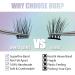 WONSIS DIY Lash Extension Cluster Lashes - 48 Mix Length Individual Lashes for Natural Volume Look - Buy Online on GoSupps.com