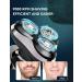 Electric Shaver Men kensen Rotary Shavers for Men Electric Shaving Razors 3D Rechargeable Waterproof Electric Shaver Wet & Dry Cordless Electric Razors for Shaving Face Beard Mustache Trimmer Men - Buy Online on GoSupps.com