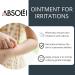 Absolei Zinc Oxide Ointment 40ml - Natural Skin Irritation Relief with Calendula & Plantain - Buy Online on GoSupps.com