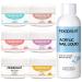 PEACECOLOR Acrylic Nail Kit with 8G Clear Pink White Nude Orange Acrylic Powder 120ML Acrylic Liquid for Nail Extension Carving Manicure Set Home DIY Nail Art Beauty Gifts color 191
