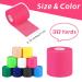 9 Pieces Foam Underwrap Bandage Athletic Foam Tape Pre Wrap Athletic Tape Adhesive Sport Tape for Ankles Wrists Hands and Knees 2.75 Inch x 30 Yards 9 Colors - Buy Online on GoSupps.com