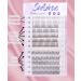Saibinuo 240pcs C Curl False Eyelash Extensions - Mixed Pack for Natural Look | Individual & Cluster Lashes (5-12mm) - Perfect for Fairy Style & Fish Tail - Buy Online on GoSupps.com