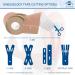Kinesiology Tape Set of 2 - Beige & Pink | Waterproof Skin-Friendly Elastic Physio Tape for Sports & Everyday Use - Axion - Buy Online on GoSupps.com
