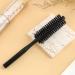 Wild Boar Bristle Hair Brush - Mini Round Blow-Dry Roller with Wooden Handle | Curling & Beard Brush for Men & Women - Buy Online on GoSupps.com