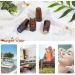 Benecreat 24 Pack 5ml Amber Glass Bottles | Refillable Essential Oil Bottles with Droppers Funnels & Labels - Perfect for DIY & Aromatherapy - Buy Online on GoSupps.com