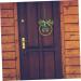 Abaodam 2pcs Shamrock Wooden Sign Hanging Front Door Wreaths Irish Party Wood St. Patrick's Day Pendants - Buy Online on GoSupps.com