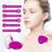 Hoyesch Crystal Hair Eraser for Women and Men - Reusable Painless Hair Remover Tool - Purple - Buy Online on GoSupps.com